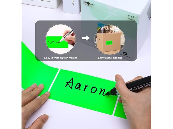 3 X 5 Inch Rectangle Adhesive Color