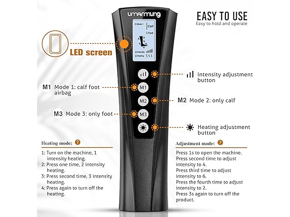 UMARMUNG Compression Leg Massager