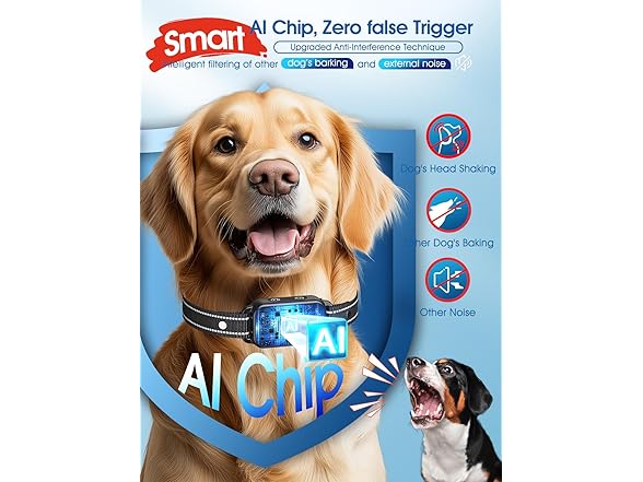 DINJOO Bark Collar for Dogs