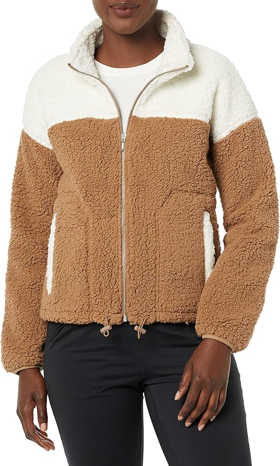 Amazon Essentials Womens Fleece Sherpa Jacket - Gallery 9