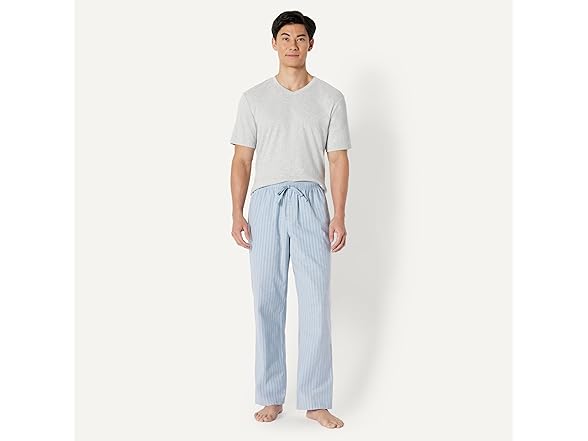 Amazon Essentials Mens Relaxed Fit Lounge PJ Pants 2Pk