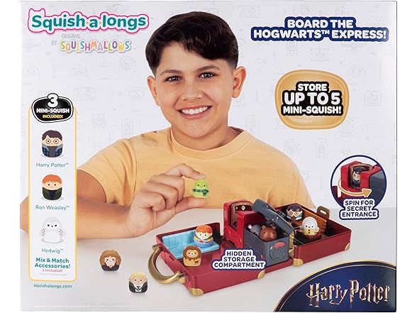 Squish-a-Longs “Harry Potter” Hogwarts Express Playset