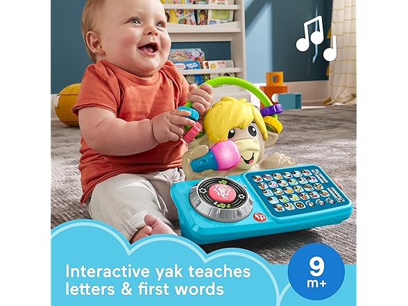 Fisher-Price Baby Learning Toy Link Squad A to Z Yak