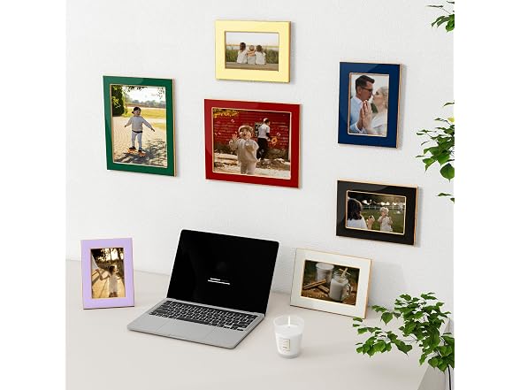 Fun Memories Enamel Picture Frame 3Pk