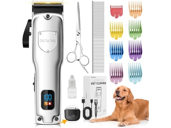 Petopia Dog Clippers for Grooming, Pet G