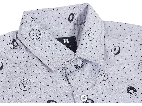 Visive Boys (L) Hawaiian Shirts Short Sleeve Shirt