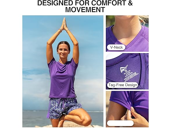 Kanu Surf Women's Grape Rashguard (L)