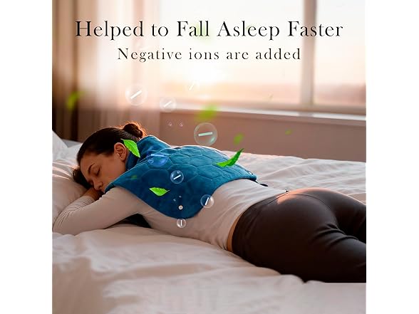 Fast Heating Pad for Neck/Shoulders/Back