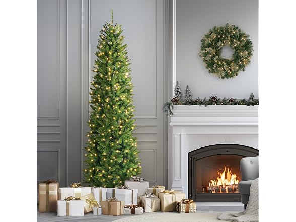 National Tree Company 7.5ft Pre-Lit Kingswood Fir
