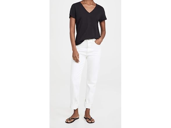 Madewell Women (S) Whisper Cotton V-neck Tee