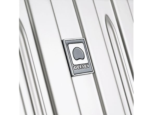 DELSEY PARIS Titanium Hardside Silver, Carry-On 21 Inch