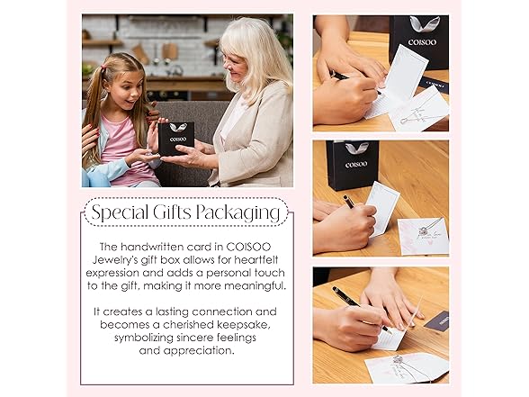 COISOO Eternal Love Necklace Granddaughter