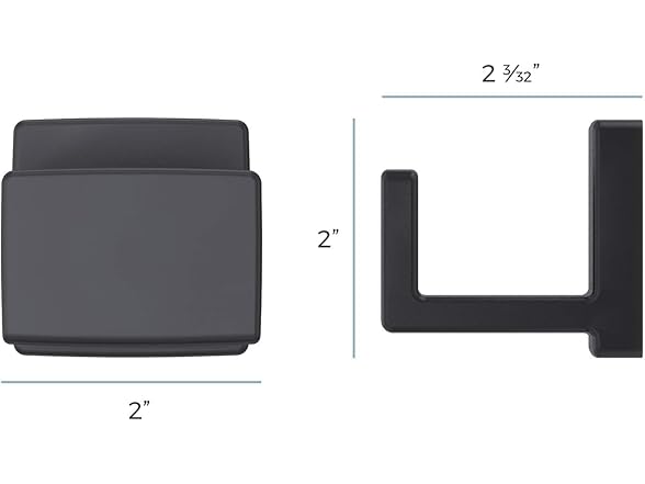 Pfister BRH-DA1B Deckard Matte Black Towel Hook