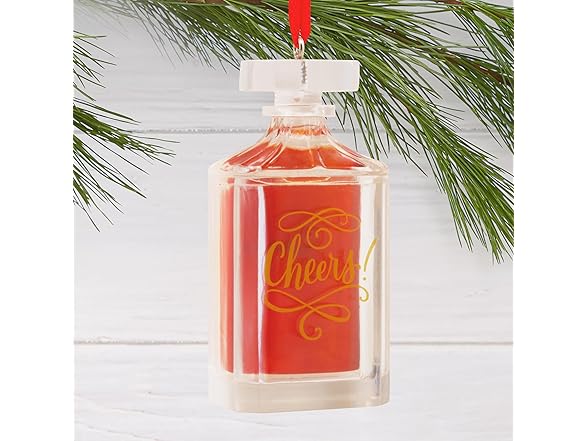 Hallmark Holiday Decanter Ornament