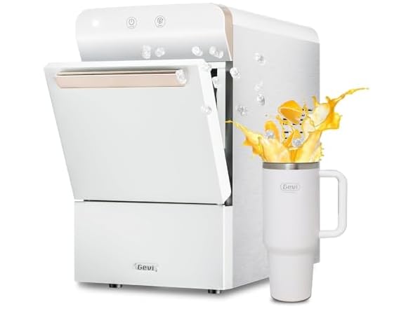 Gevi V2.0 Nugget Ice Maker, 38 lbs/24H