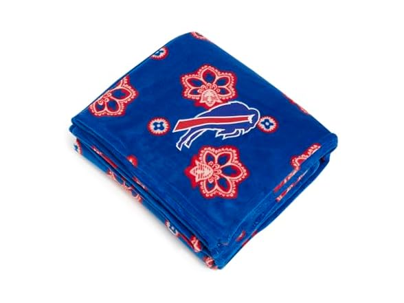 BILLS Vera Bradley Womens Fleece NFL Throw Blanket