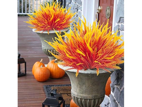 Grunyia 10 Bundles Artificial Flowers