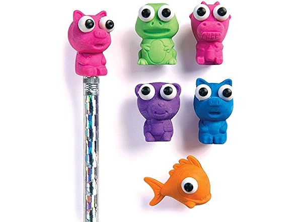 Here's Looking at You Eraser Toppers