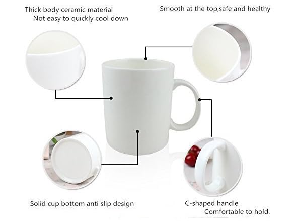 DOPHOME Funny coffee Mug - Camper Queen