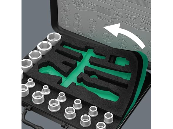 Wera WER05003533001 Wera 8100 SA 2 Zyklop 1/4 42Pc