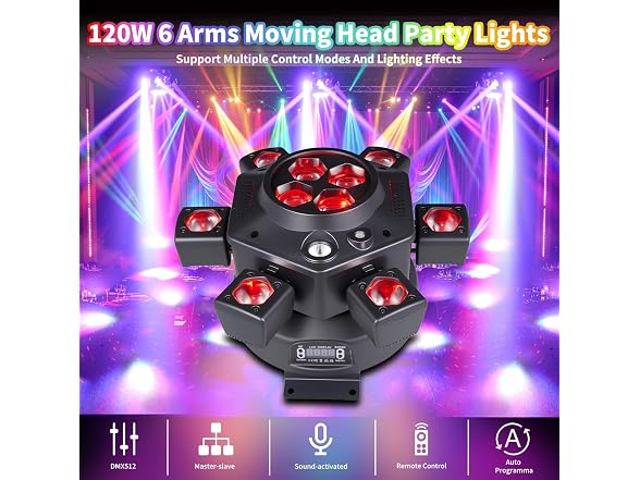 AGVYBE 150W Moving Head DJ Light Gen I