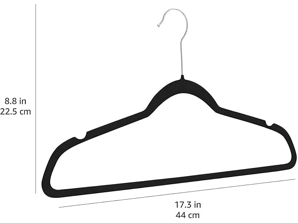 Amazon Basics Slim Velvet Hangers 30 PK