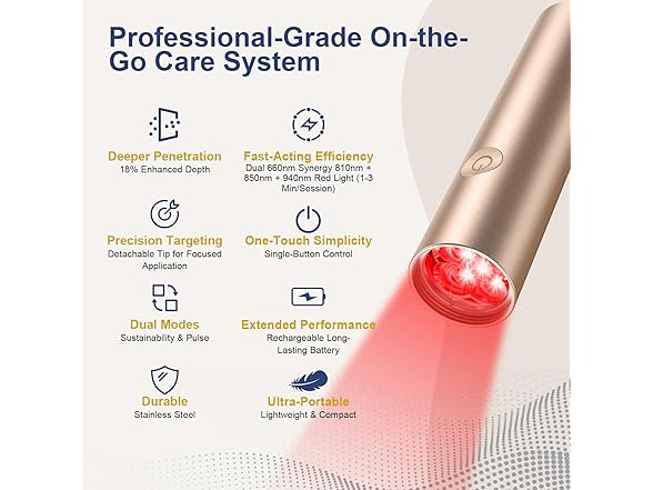 Red Light Therapy Wand