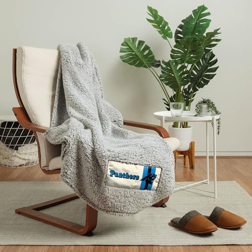 FOCO NFL Retro Style Cloud Sherpa Throw Blanket
