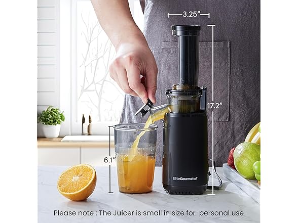 Elite Gourmet EJX600 Compact Small Space