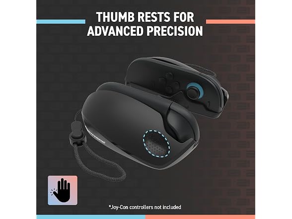 (2 Pack) Hyperkin Duo Ergonomic Mouse Grip for Joy Cons