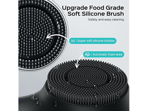 Silicone Electric Exfoliator Scrubber