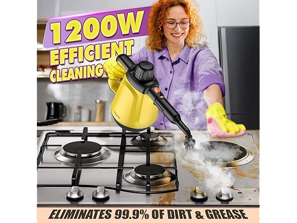 STMWORLD Deep Cleaning Steam Cleaner