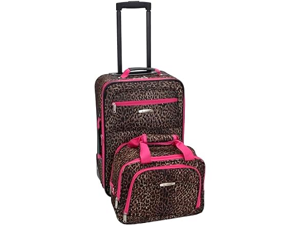 Rockland Fashion Softside 2 Piece Luggage Set