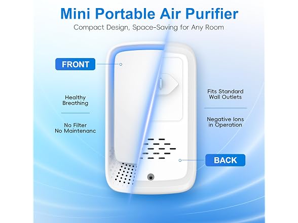 ShaoDelynxia Air Ionizers 4-Pack Small
