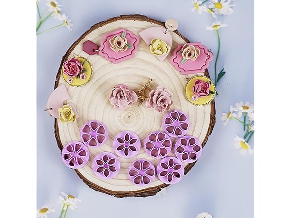 Generic Mini Petal Polymer Clay Cutters