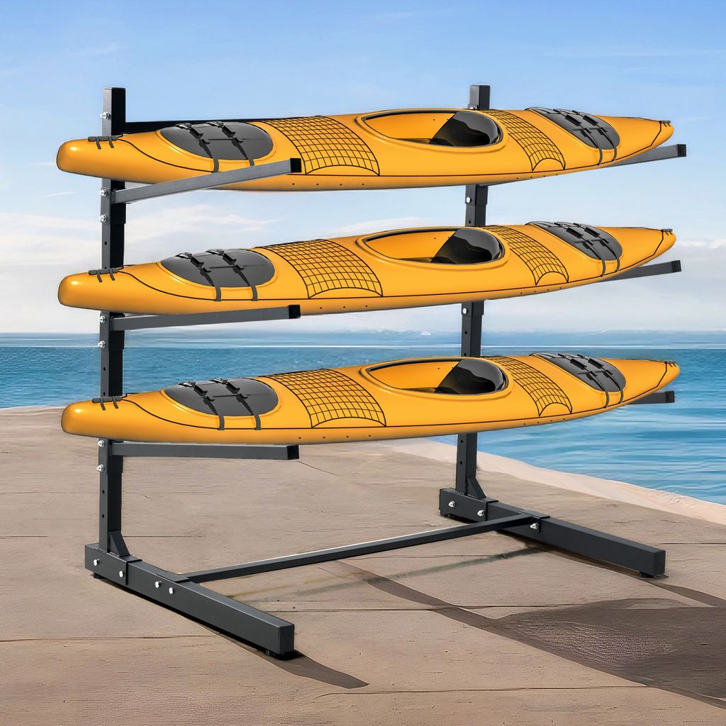 LUGO KR-46-3TIER Heavy-Duty Freestanding Rack - Gallery 15