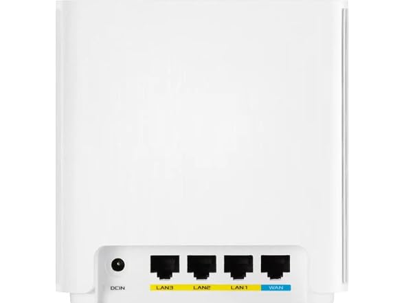 ASUS - ZenWifi XD6 AX5400 Dual-Band Mesh Wi-Fi 6 System (3-Pack) - White