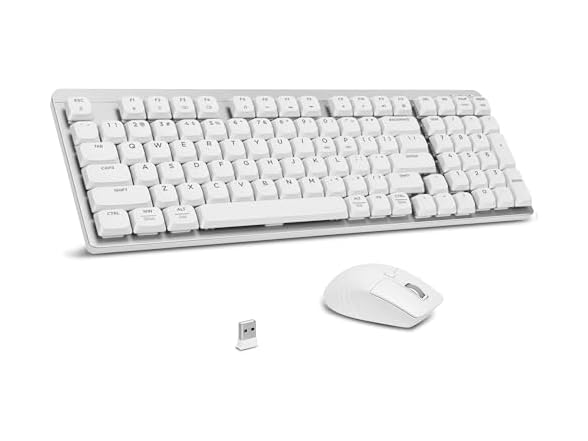 LeadsaiL Wireless Keyboard and Mouse Combo
