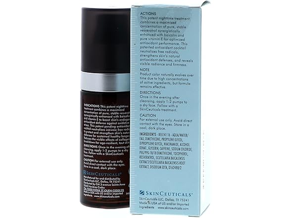 SkinCeuticals Resveratrol B E, 1 oz
