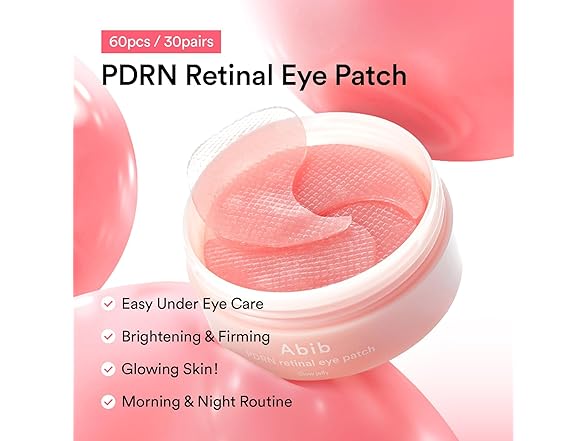 Abib PDRN Retinal Eye Patches 60ct