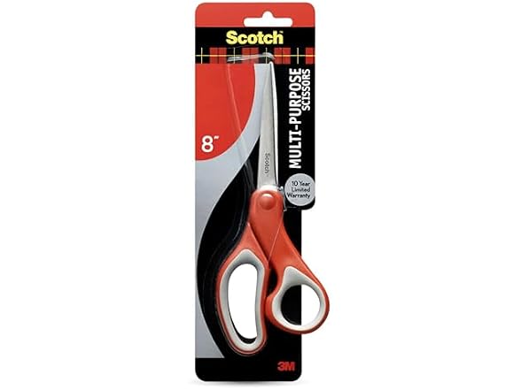 Scotch Scotch 8" Multi-Purpose Scissors