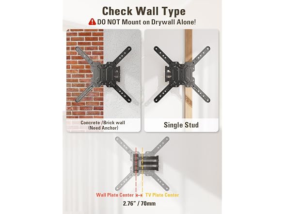 Mounting Dream UL TV Wall Mount 26-60in