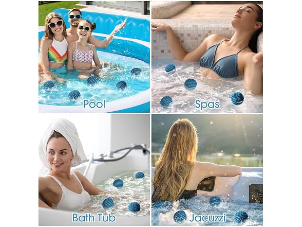 MTWEAR Hot Tub Scum Absorber 6-Pack