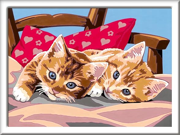 Ravensburger CreArt Two Cuddly Kids Paint by Numbers