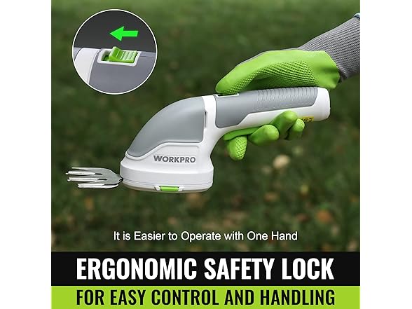 WORKPRO 2-in-1 Grass Shear White