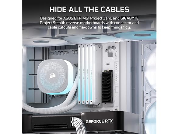 CORSAIR Frame 4500X RS Reverse Fan ARGB Mid-Tower