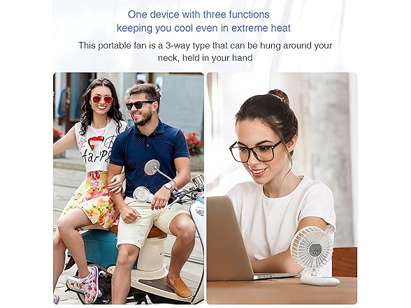 psecici Handheld Personal Fan