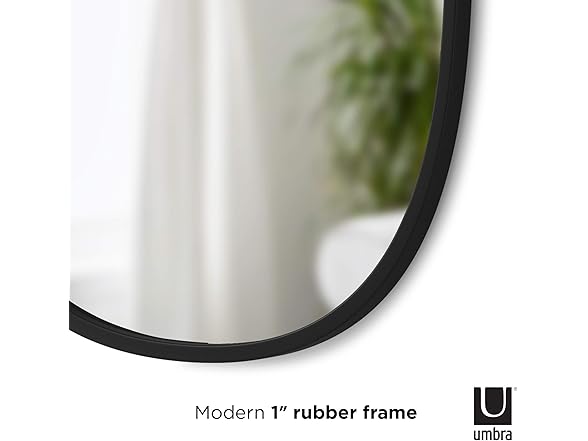 Umbra Hub Oval Mirror