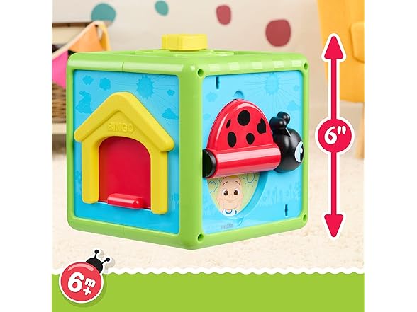Just Play CoComelon 6-inch Busy Block