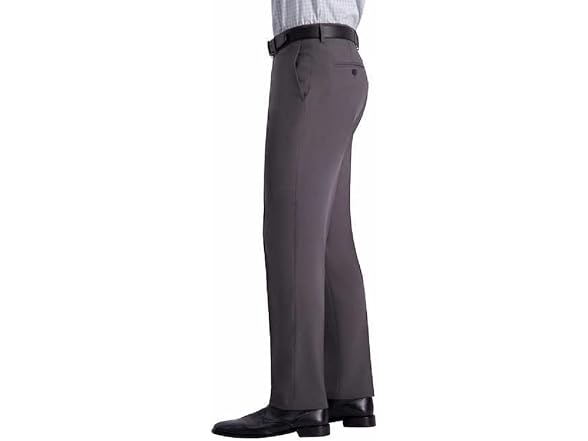 Haggar Men (40W x 32L) Comfort Performance Pant